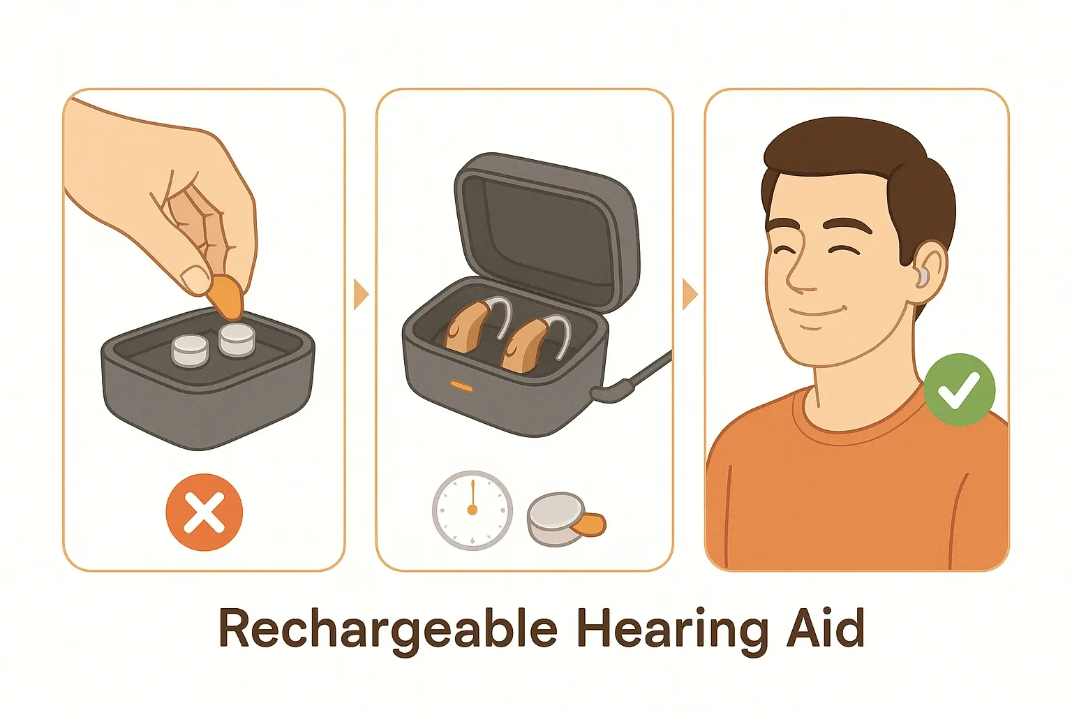 Rechargeable Hearing Aid